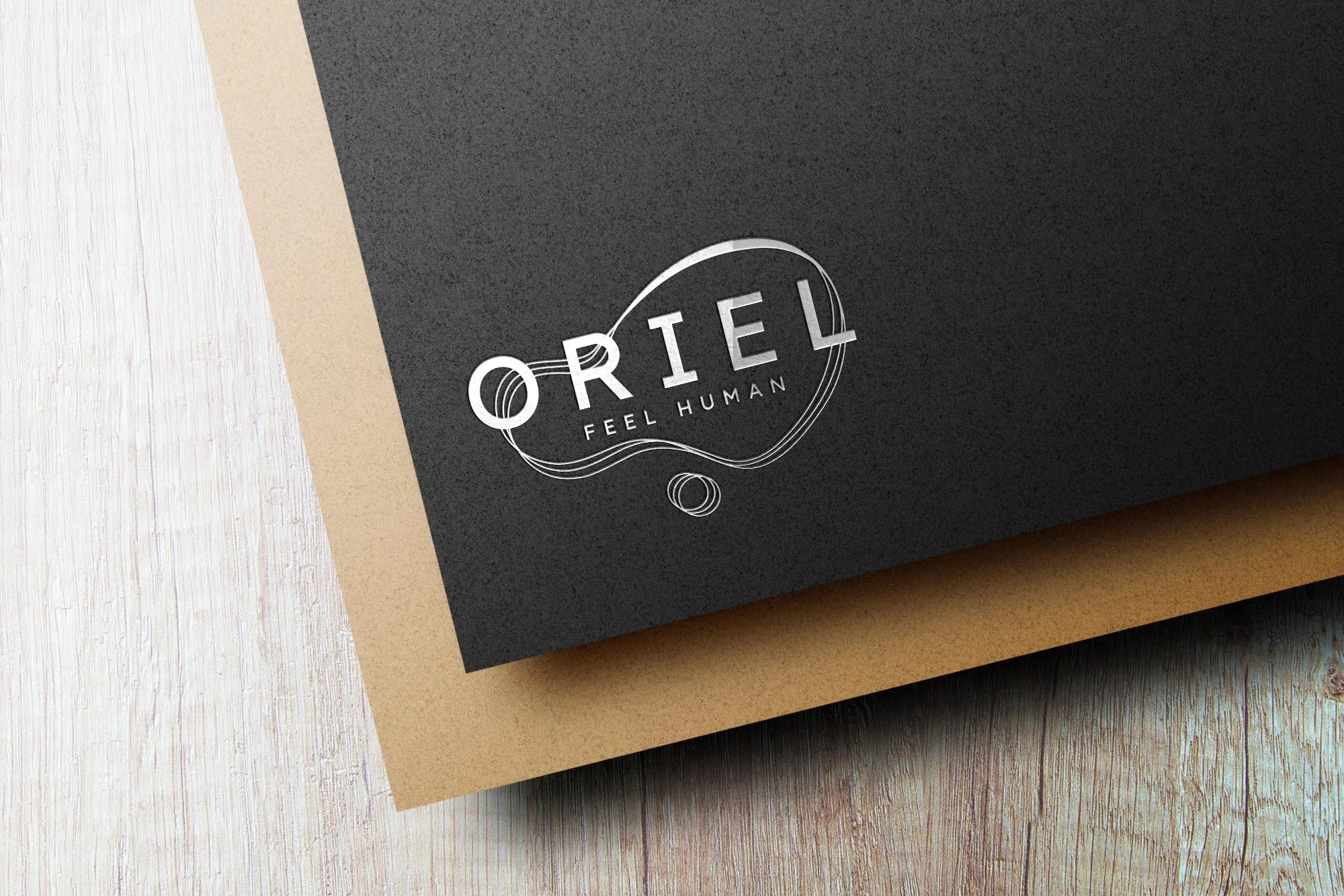 Oriel Feel Human logo and brand identity design by Halifax graphic designer James Gaudet